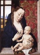 The virgin Nursing the Child Dieric Bouts